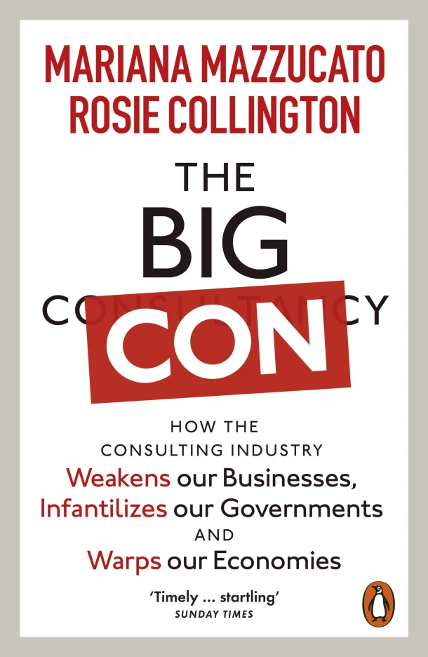 The Big Con – Mariana Mazzucato – boek cover
