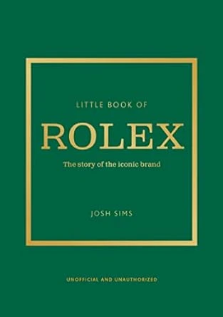 Little Book of Rolex – Josh Sims – boek cover