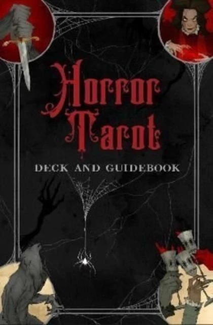 Horror Tarot Deck and Guidebook – boek cover
