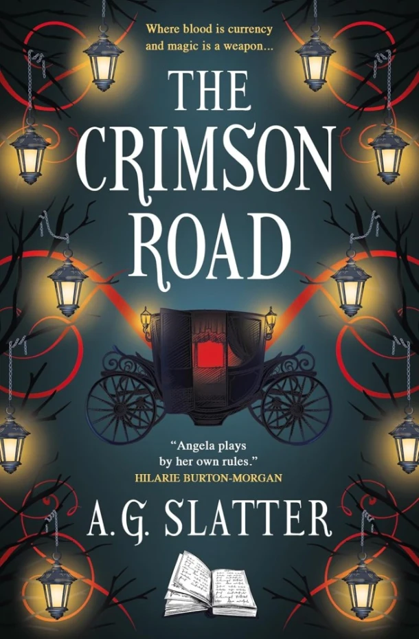 The Crimson Road – A.G. Slatter – boek cover