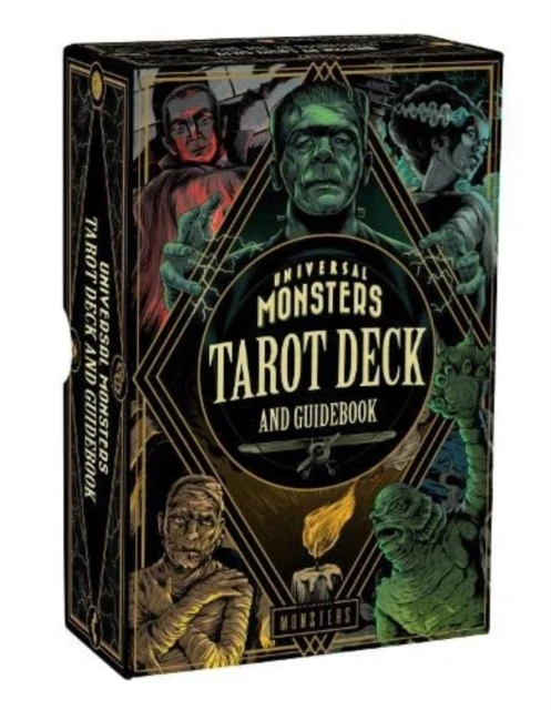 Universal Monsters Tarot Deck and Guidebook – Titan Books – boek cover
