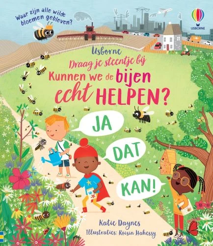 Kunnen we de bijen echt helpen – boek cover