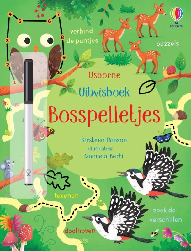 Bosspelletjes – boek cover