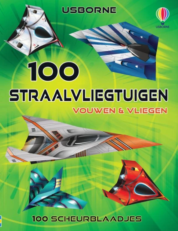 100 straalvliegtuigen – boek cover