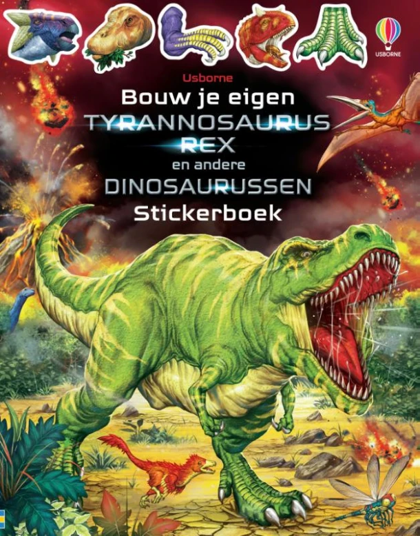 Tyrannosaurus rex en andere dinosaurussen – boek cover
