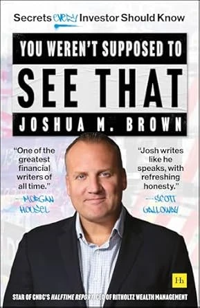 You Weren't Supposed to See That – Joshua M. Brown – boek cover