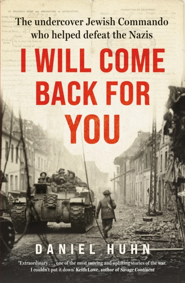 I Will Come Back for You – Daniel Huhn – boek cover