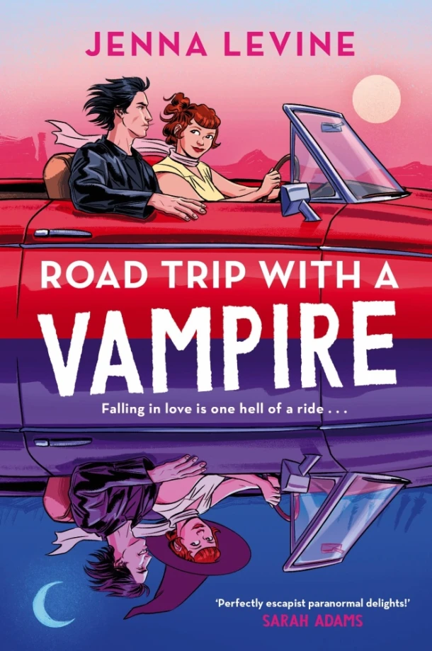 Road Trip with a Vampire – Jenna Levine – boek cover