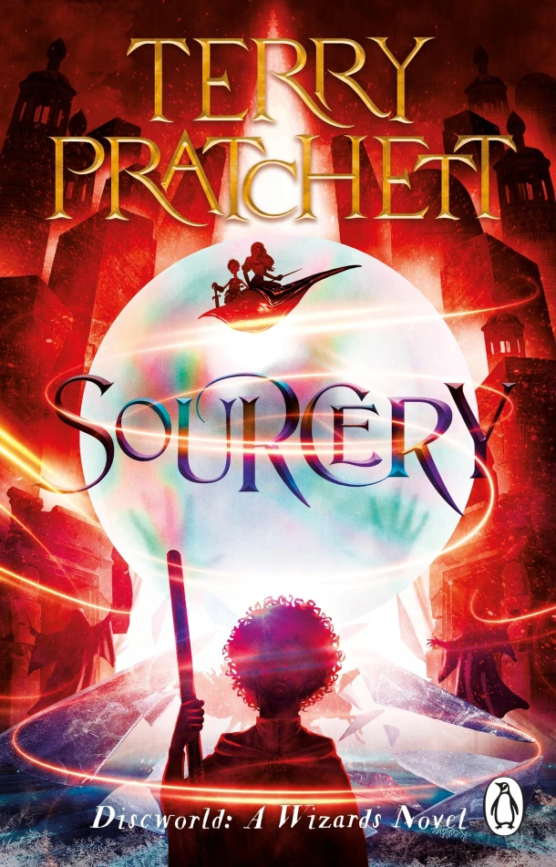 Sourcery – Terry Pratchett – boek cover
