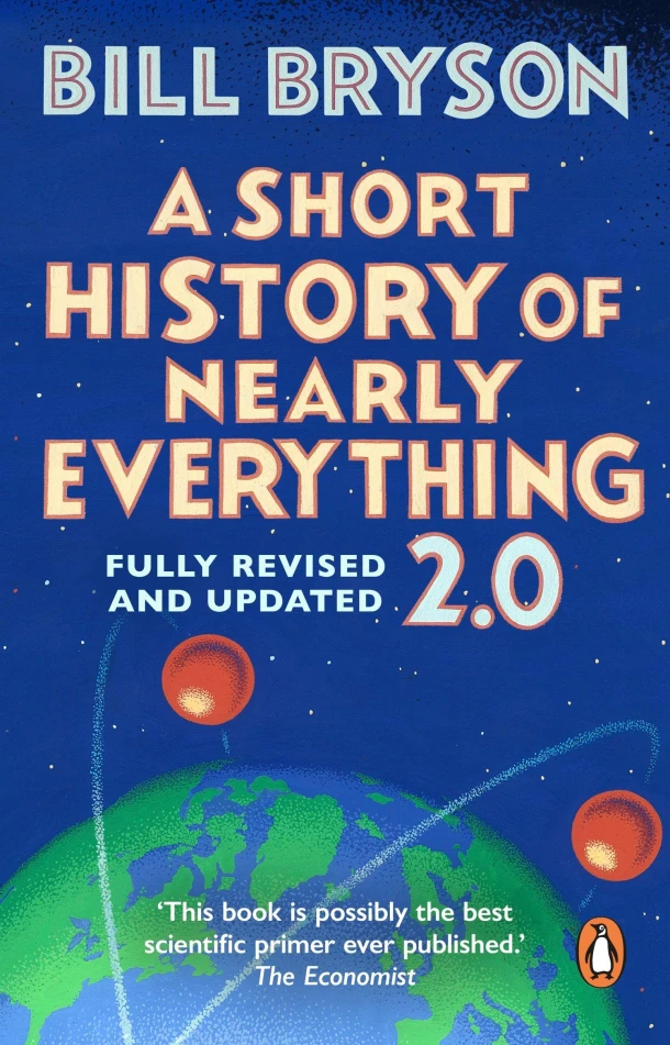 A Short History of Nearly Everything 2.0 – Bill Bryson – boek cover