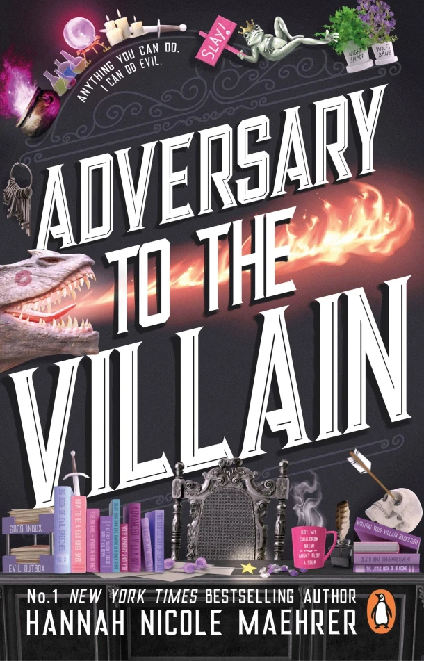 Adversary to the Villain – Hannah Nicole Maehrer – boek cover