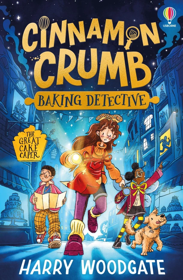 Cinnamon Crumb, Baking Detective: The Great Cake Caper – Harry Woodgate – boek cover