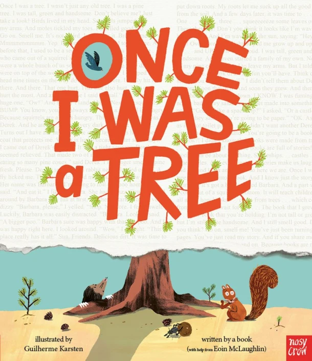 Once I Was a Tree – Eoin McLaughlin – boek cover
