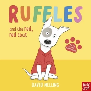 Ruffles and the Red, Red Coat – David Melling – boek cover