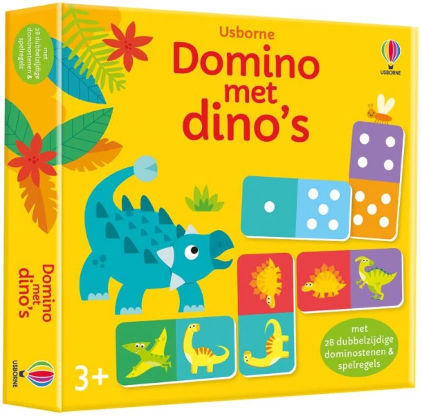 Domino met dino's – boek cover