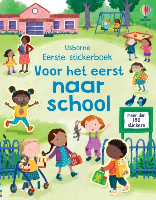 Voor het eerst naar school – boek cover