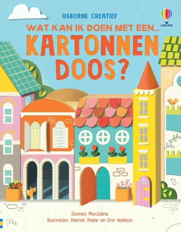 Wat kan ik met een kartonnen doos doen? – boek cover