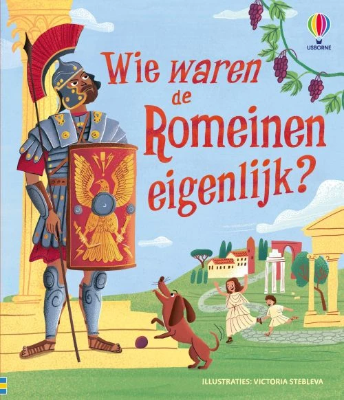 Wie waren de Romeinen eigenlijk? – Laura Cowan – boek cover