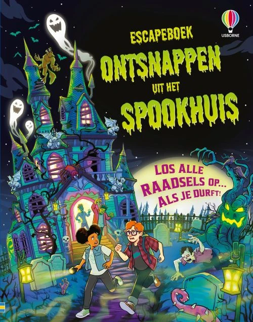 Ontsnappen uit het spookhuis – Sam Smith – boek cover