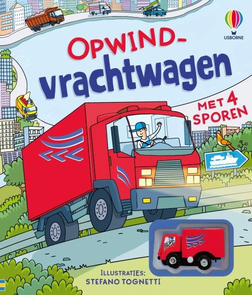 Opwindvrachtwagen – Sarah Hull – boek cover