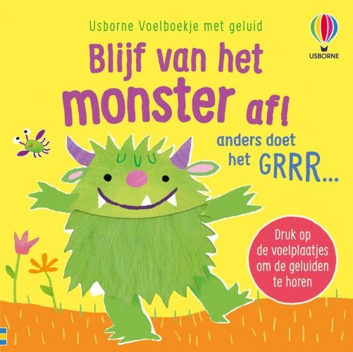 Blijf van het monster af! – Sam Taplin – boek cover