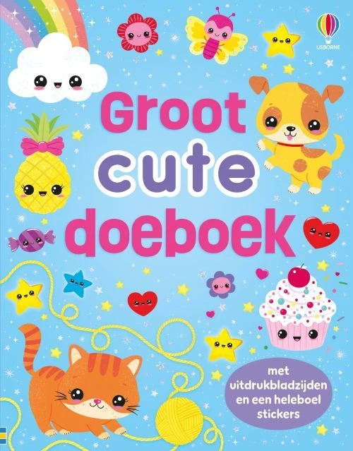 Groot cute doeboek – Kirsteen Robson – boek cover