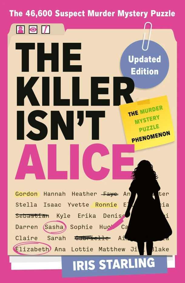 The Killer Isn't Alice – Iris Starling – boek cover