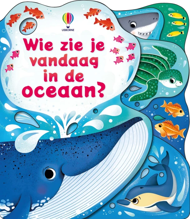 Wie zie je vandaag in de oceaan? – boek cover