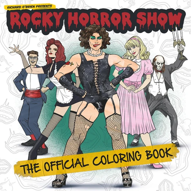 Rocky Horror Show: The Official Coloring Book – Titan Books – boek cover