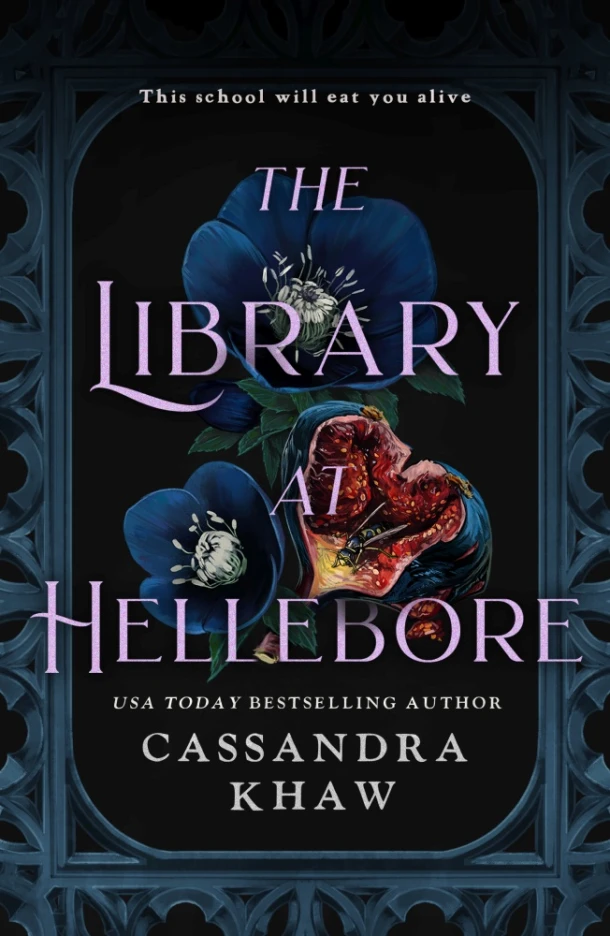 The Library at Hellebore – Cassandra Khaw – boek cover