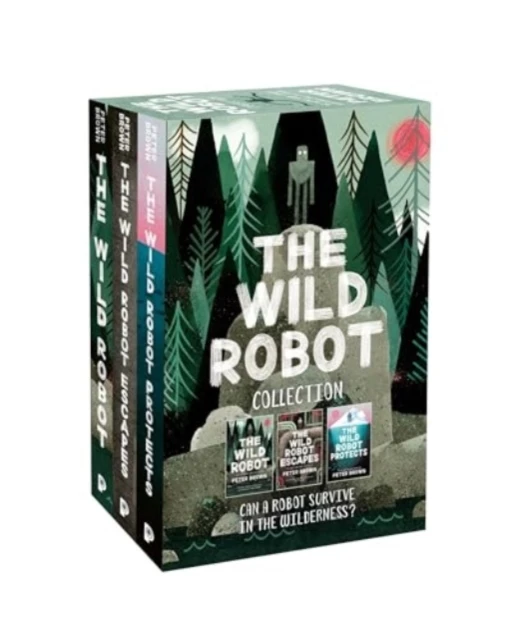 The Wild Robot Series Boxset – Peter Brown – boek cover