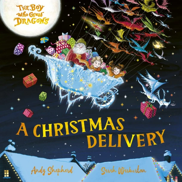 The Boy Who Grew Dragons: A Christmas Delivery – Andy Shepherd – boek cover