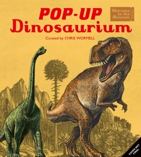 Pop-Up Dinosaurium ā Chris Wormell ā boek cover