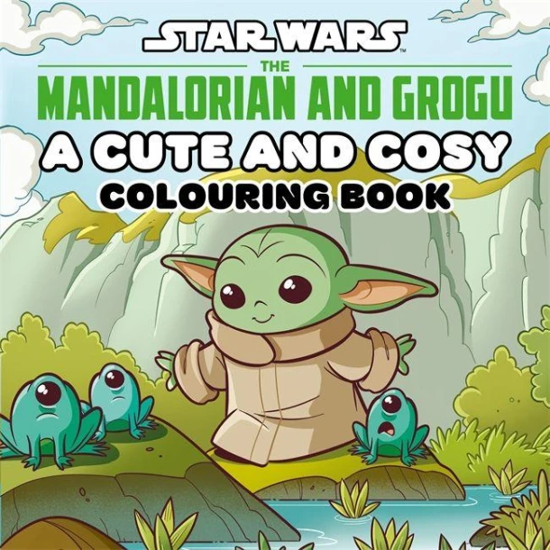 Star Wars The Mandalorian and Grogu: A Cute and Cosy Colouring Book – The Walt Disney Company Ltd – boek cover