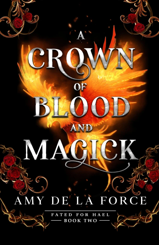 A Crown of Blood and Magick – Amy de la Force – boek cover