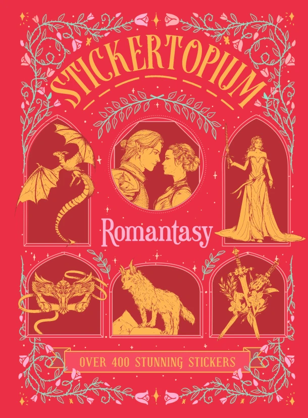 Stickertopium: Romantasy – Design Eye – boek cover