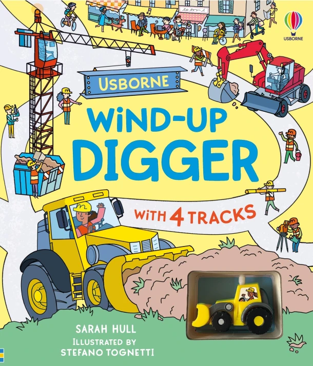 Wind-up Digger – Sarah Hull – boek cover
