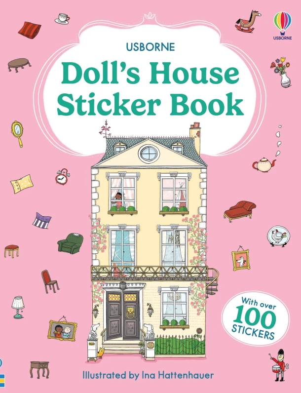 Doll's House Sticker Book – Anna Milbourne – boek cover