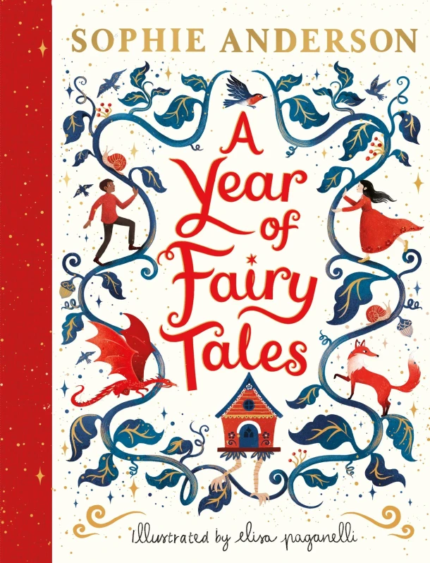 A Year of Fairy Tales – Sophie Anderson – boek cover