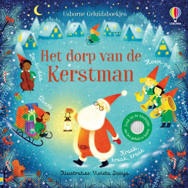 Het dorp van de Kerstman – boek cover