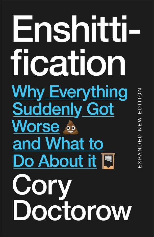 Enshittification – Cory Doctorow – boek cover