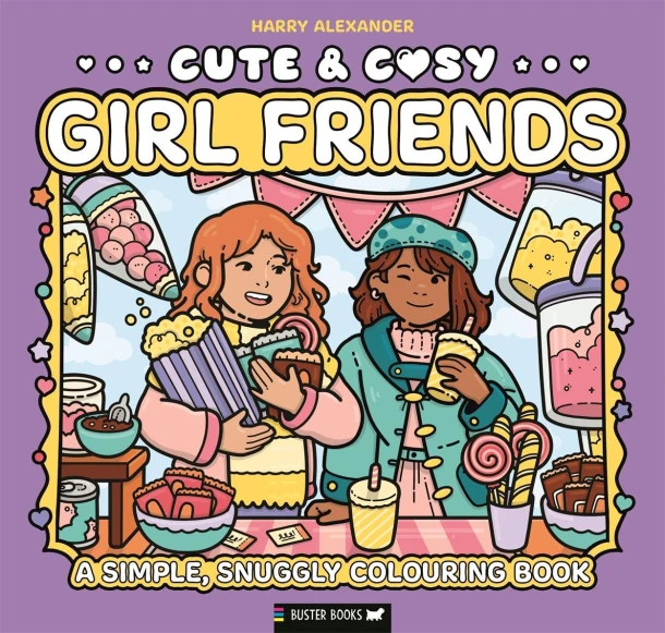 Cute & Cosy: Girl Friends – Buster Buster Books – boek cover