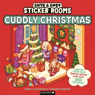 Sticker Rooms: Cuddly Christmas – Harry Alexander – boek cover