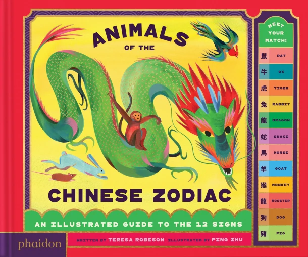 Animals of the Chinese Zodiac – Teresa Robeson – boek cover
