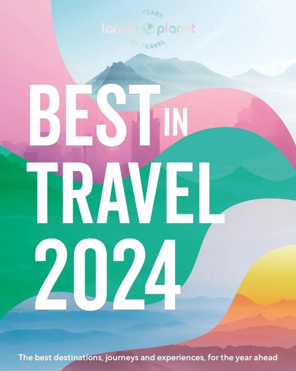 Lonely Planet's Best in Travel 2024 – boek cover