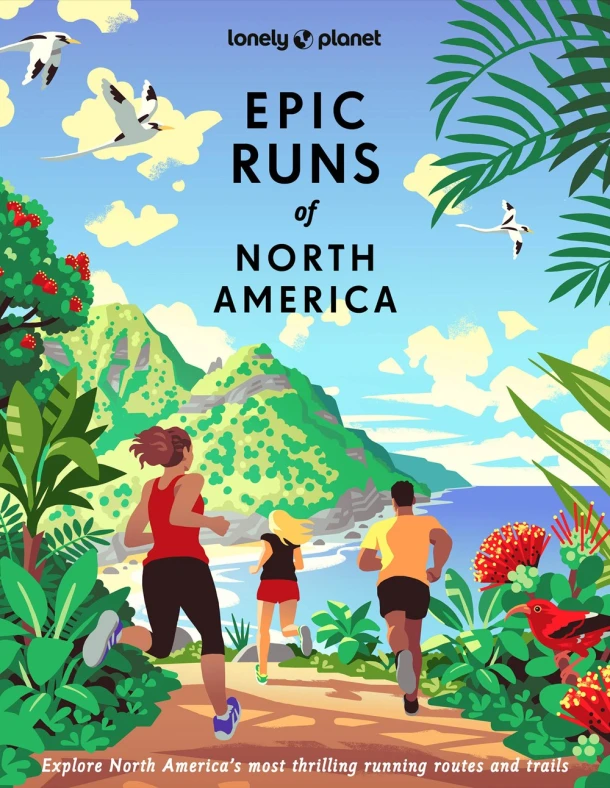 Lonely Planet Epic Runs of North America – boek cover