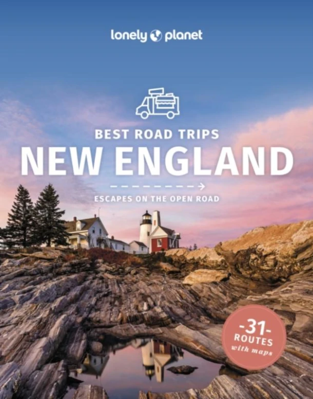 Lonely Planet New England's Best Trips – boek cover