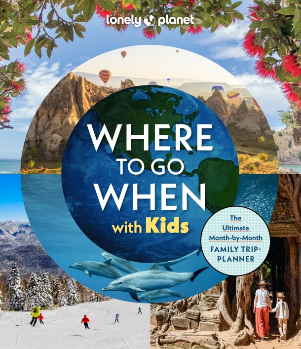 Lonely Planet Where to go when with kids – boek cover