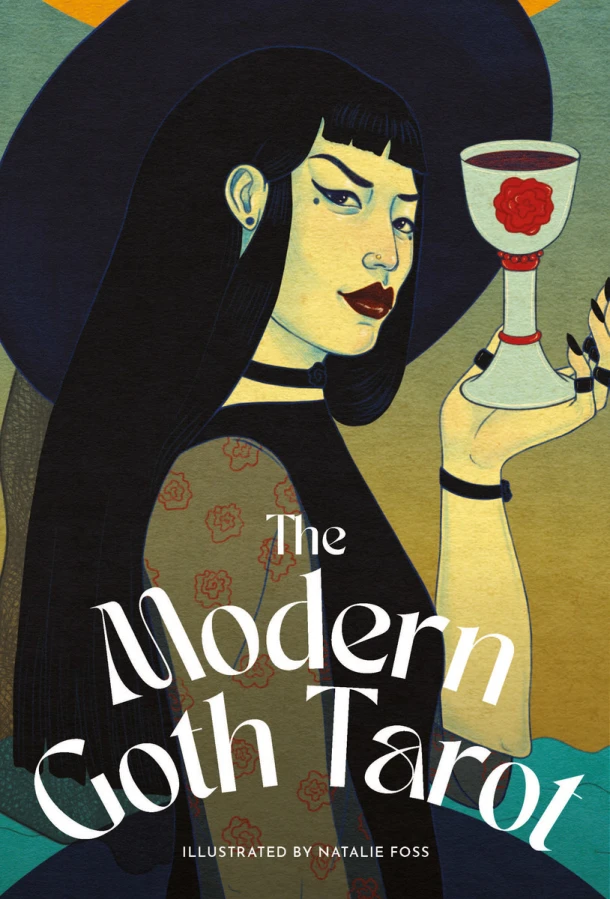 The Modern Goth's Tarot Deck – Nathalie Foss – boek cover