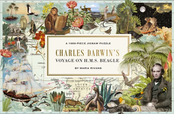 Charles Darwin's Voyage on H.M.S. Beagle – Maria Rivans – boek cover